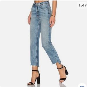 GRLFRND Straight Leg Jeans